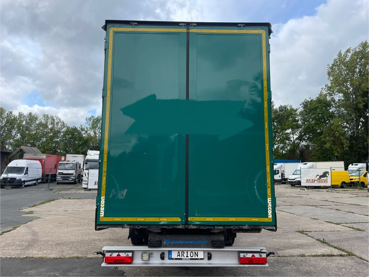 Kotschenreuther TWB 218 Pritsche+Plane/2-Achs/WECON/7,3m/14800kg - Curtainsider trailer: picture 5 Kotschenreuther TWB 218 Pritsche+Plane/2-Achs/WECON/7,3m/14800kg - Curtainsider trailer: picture 5