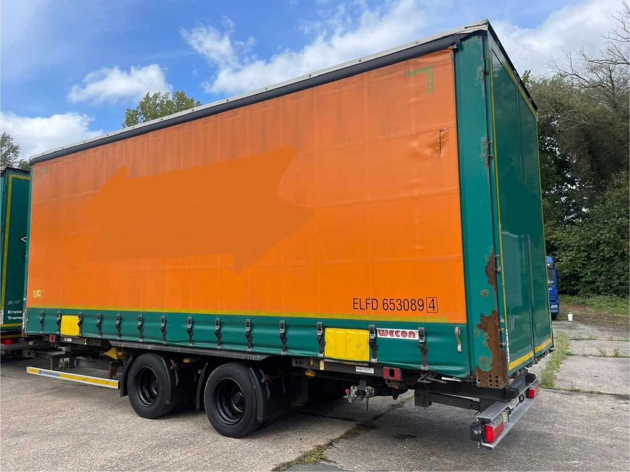 Kotschenreuther TWB 218 Pritsche+Plane/2-Achs/WECON/7,3m/14800kg - Curtainsider trailer: picture 3 Kotschenreuther TWB 218 Pritsche+Plane/2-Achs/WECON/7,3m/14800kg - Curtainsider trailer: picture 3