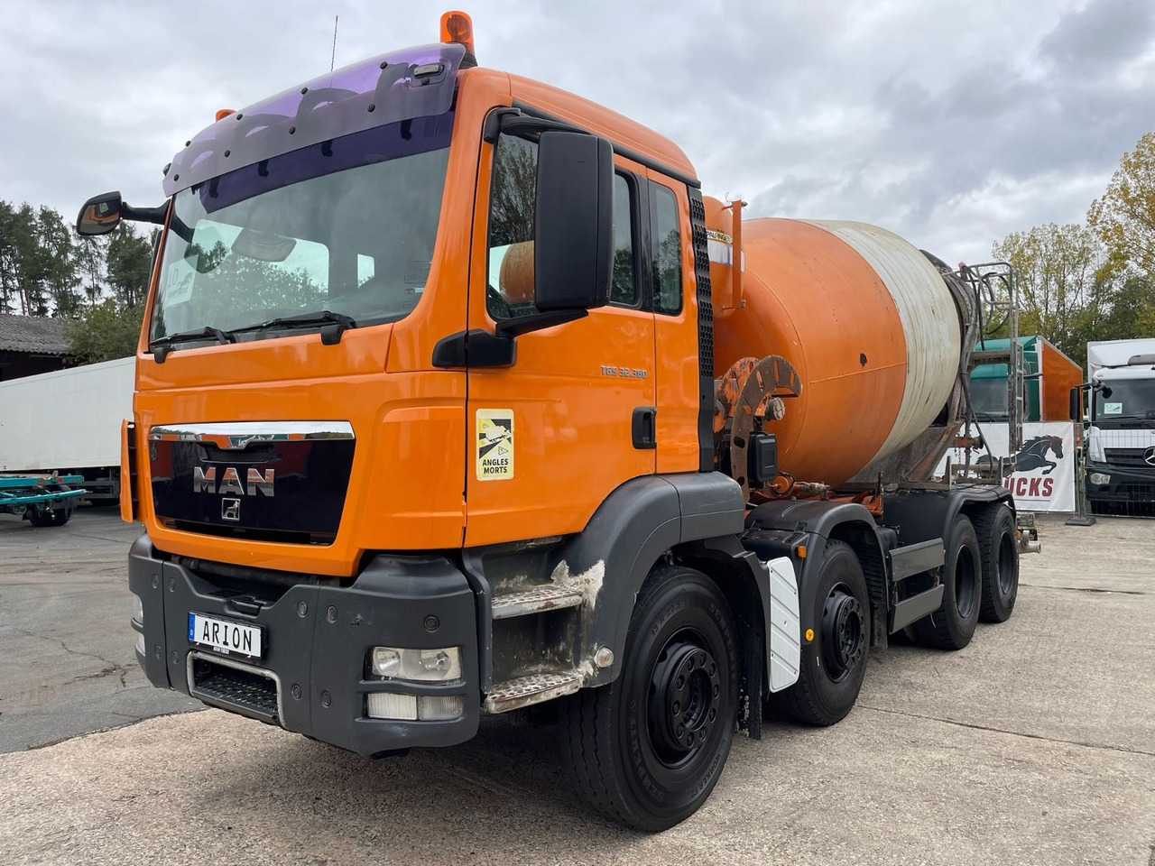 MAN TGS 32.360 8x4 BB Betonmischer/CIFA/SL9/9m3/EU4 - Concrete mixer truck: picture 3 MAN TGS 32.360 8x4 BB Betonmischer/CIFA/SL9/9m3/EU4 - Concrete mixer truck: picture 3