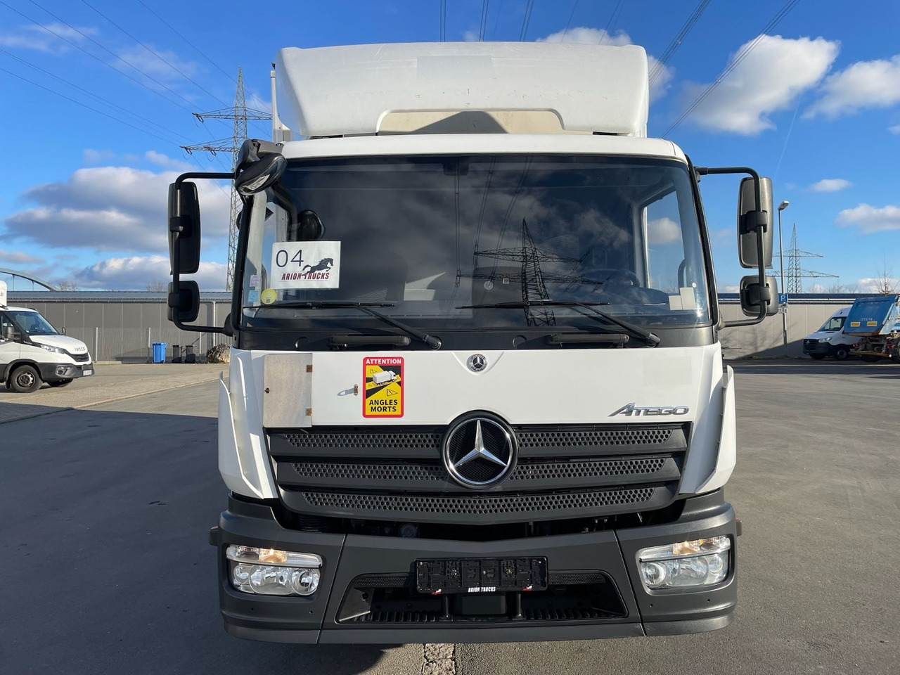 Mercedes-Benz Atego 1218 4x2 Koffer/FULL-ADR/EXIII/LBW/AC/EU6d - Box truck: picture 2 Mercedes-Benz Atego 1218 4x2 Koffer/FULL-ADR/EXIII/LBW/AC/EU6d - Box truck: picture 2