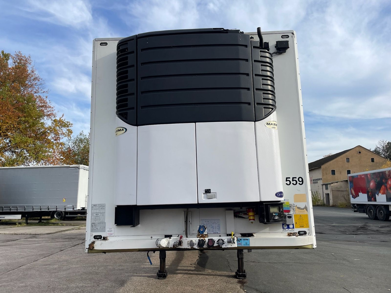 Schmitz Cargobull SKO10/LBW/CARRIER/MAXIMA1300/8810h/Lenkachse - Refrigerated semi-trailer: picture 2 Schmitz Cargobull SKO10/LBW/CARRIER/MAXIMA1300/8810h/Lenkachse - Refrigerated semi-trailer: picture 2