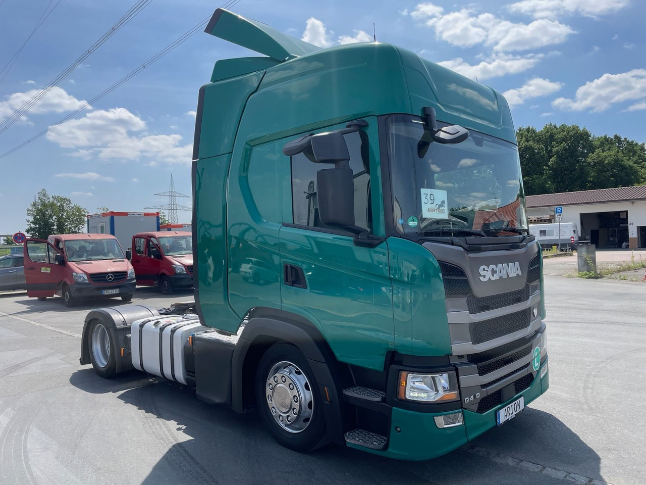 Scania G450 MEGA/Retarder/Stand-AC/ACC/LGS/ Euro 6d - Tractor unit: picture 1 Scania G450 MEGA/Retarder/Stand-AC/ACC/LGS/ Euro 6d - Tractor unit: picture 1