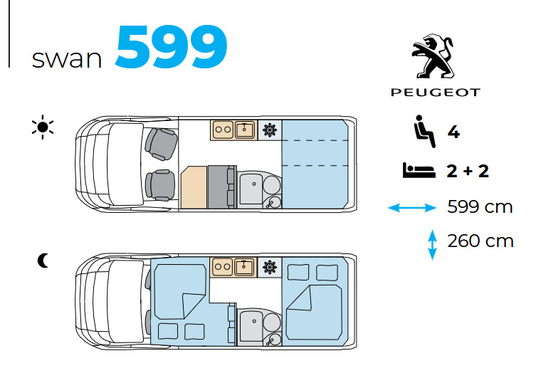 Bravia Swan 599 Nordic - Campervan: picture 2 Bravia Swan 599 Nordic - Campervan: picture 2