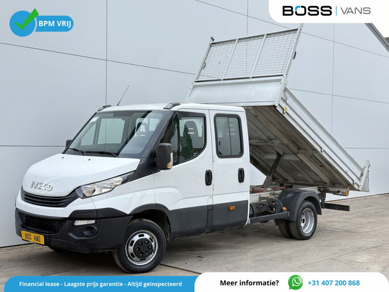 Iveco Daily 35C14 2.3 Dubbele Cabine Dubbellucht 7 Stoelen Airco Cruise Control Trekhaak 3.5t Tipper Benne Kipper - Tipper van, Crew cab van: picture 1 Iveco Daily 35C14 2.3 Dubbele Cabine Dubbellucht 7 Stoelen Airco Cruise Control Trekhaak 3.5t Tipper Benne Kipper - Tipper van, Crew cab van: picture 1