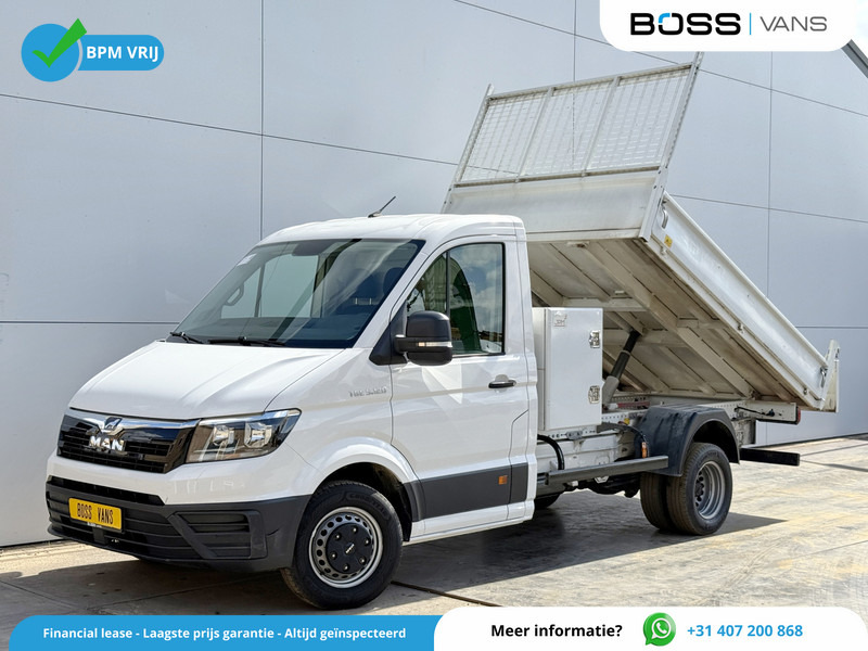 Tipper van MAN TGE 5.120 2.0 TDI Kipper Dubbellucht Carplay Trekhaak Airco Camera Navigatie Benne Tipper: picture 1