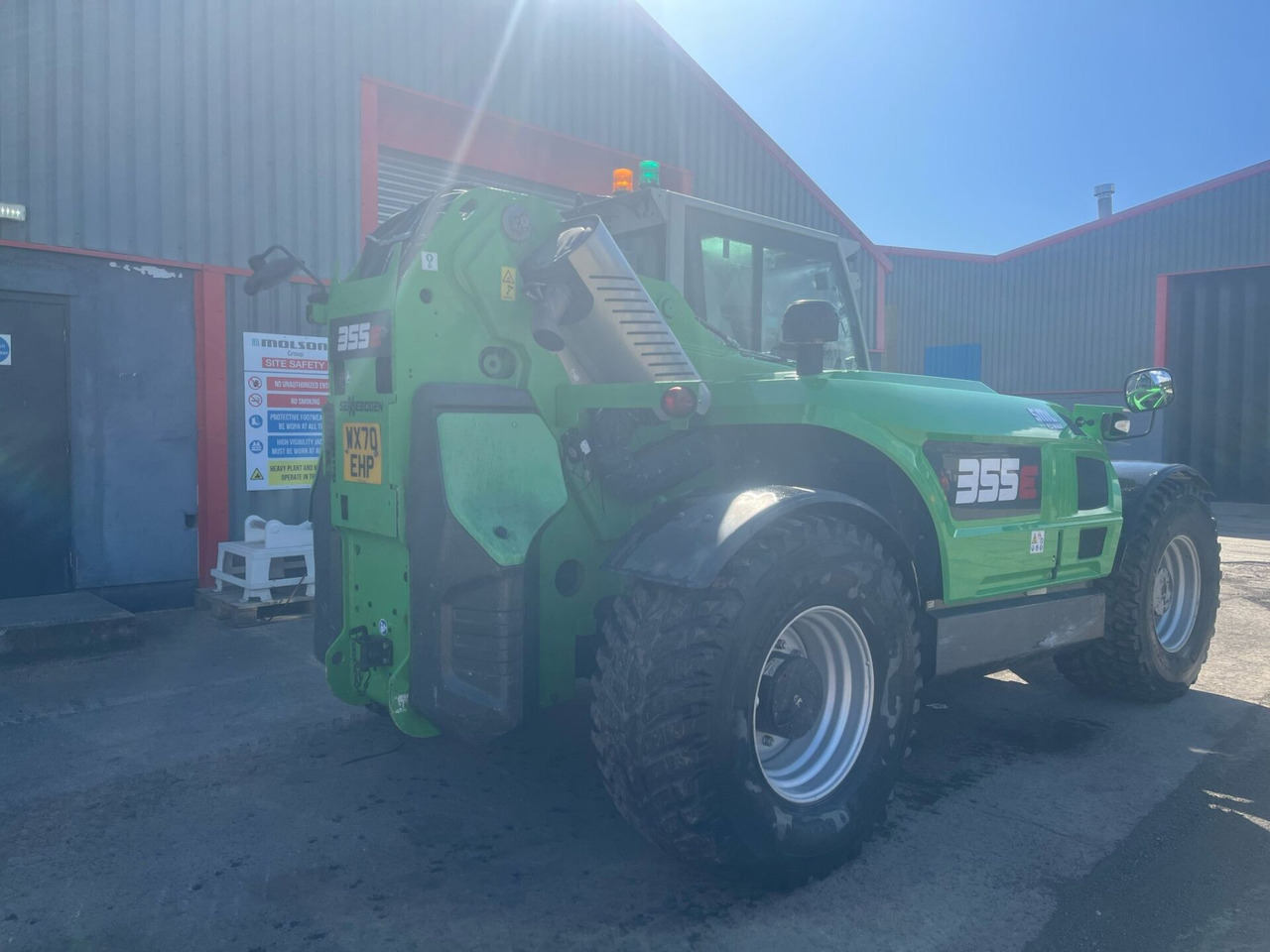 SENNEBOGEN 355 - Telescopic handler: picture 3 SENNEBOGEN 355 - Telescopic handler: picture 3