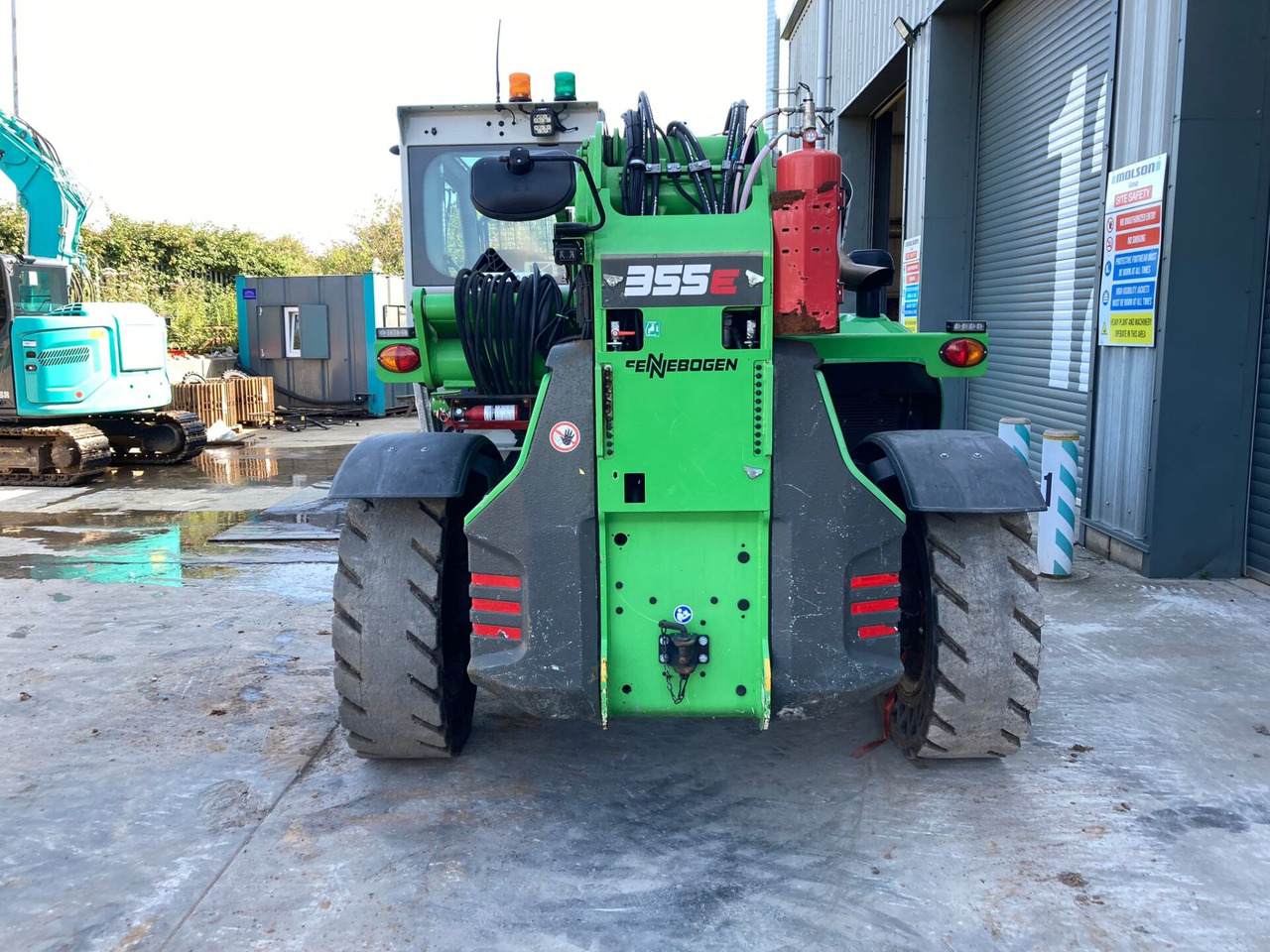Sennebogen 355E - Telescopic handler: picture 4 Sennebogen 355E - Telescopic handler: picture 4