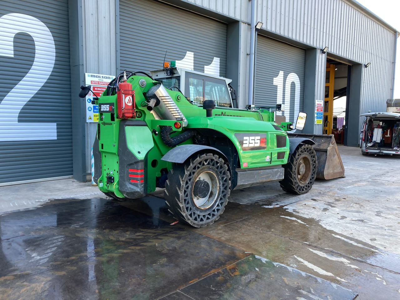 Sennebogen 355E - Telescopic handler: picture 5 Sennebogen 355E - Telescopic handler: picture 5