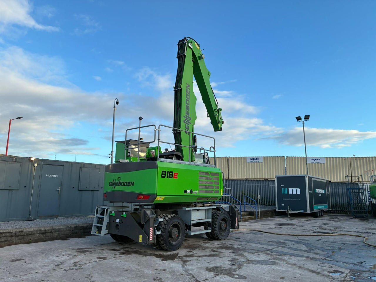 Sennebogen 818E - Material handler: picture 5 Sennebogen 818E - Material handler: picture 5