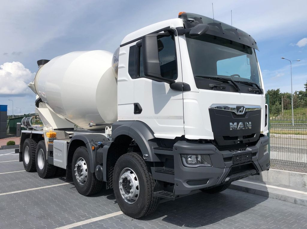 MAN TGS 35.440 8X4 GSR FML 9 M3 - Concrete mixer truck: picture 1 MAN TGS 35.440 8X4 GSR FML 9 M3 - Concrete mixer truck: picture 1