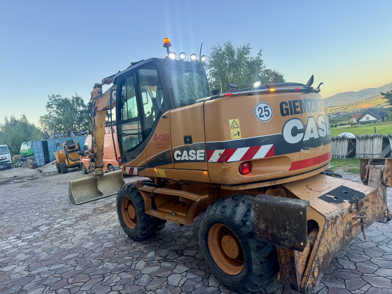 Case WX145 - Wheel excavator: picture 3 Case WX145 - Wheel excavator: picture 3