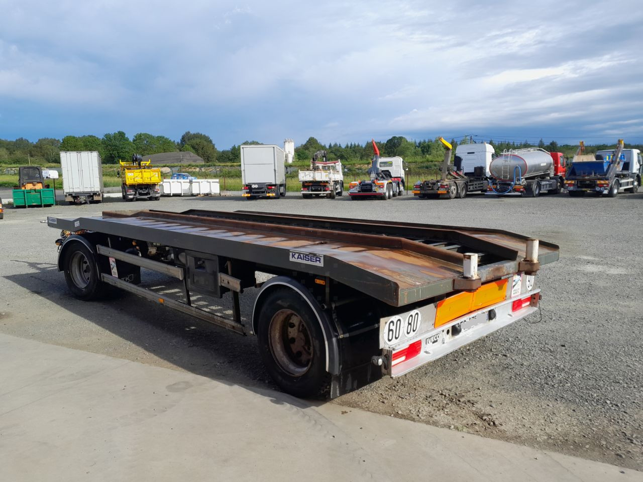 Kaiser porte caisson - Roll-off/ Skip trailer: picture 2 Kaiser porte caisson - Roll-off/ Skip trailer: picture 2