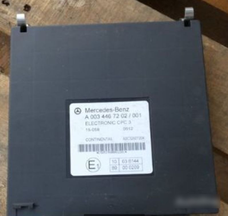 Mercedes-Benz Naprawa CPC3, CPC, FR Mercedes Actros VIC EPB EBS ABS PTM Continental Naprawa CPC3, CPC, FR Mercedes Actros VIC EPB EBS ABS PTM - ECU for Truck: picture 1 Mercedes-Benz Naprawa CPC3, CPC, FR Mercedes Actros VIC EPB EBS ABS PTM Continental Naprawa CPC3, CPC, FR Mercedes Actros VIC EPB EBS ABS PTM - ECU for Truck: picture 1