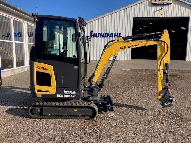 New Holland E22D CAB AG - Mini excavator: picture 1 New Holland E22D CAB AG - Mini excavator: picture 1