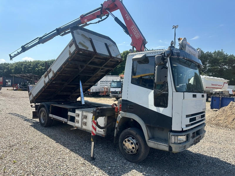 Iveco Eurocargo 120 EL 210hp / Fassi 80A Year 2012 + Tip - Crane truck: picture 1 Iveco Eurocargo 120 EL 210hp / Fassi 80A Year 2012 + Tip - Crane truck: picture 1