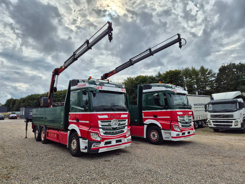 Mercedes-Benz Actros 2551/6x2 // Palfinger 16002 B // 2 x trucks - Crane truck: picture 1 Mercedes-Benz Actros 2551/6x2 // Palfinger 16002 B // 2 x trucks - Crane truck: picture 1