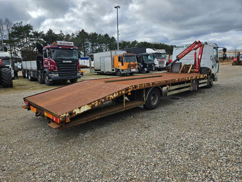 Renault Midlum 220 Machine/auto Transport and crane(2 stk) - Car transporter truck, Crane truck: picture 4 Renault Midlum 220 Machine/auto Transport and crane(2 stk) - Car transporter truck, Crane truck: picture 4