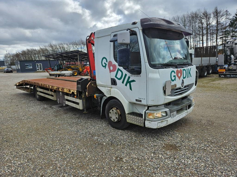 Renault Midlum 220 Machine/auto Transport and crane(2 stk) - Car transporter truck, Crane truck: picture 5 Renault Midlum 220 Machine/auto Transport and crane(2 stk) - Car transporter truck, Crane truck: picture 5