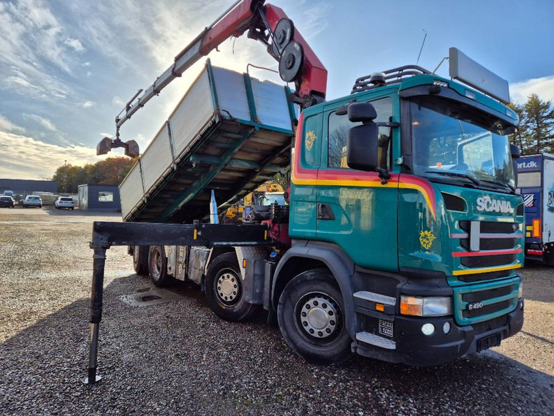 Scania G 490 8x2/6 // HMF 2620 K-5 // Pendellad - Crane truck: picture 4 Scania G 490 8x2/6 // HMF 2620 K-5 // Pendellad - Crane truck: picture 4