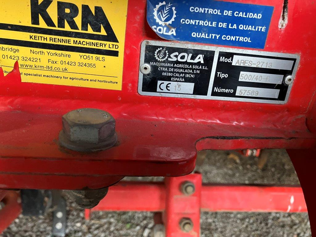 KRM Sola Ares 2713 4.8mtr tine drill - Sowing and planting equipment: picture 3 KRM Sola Ares 2713 4.8mtr tine drill - Sowing and planting equipment: picture 3