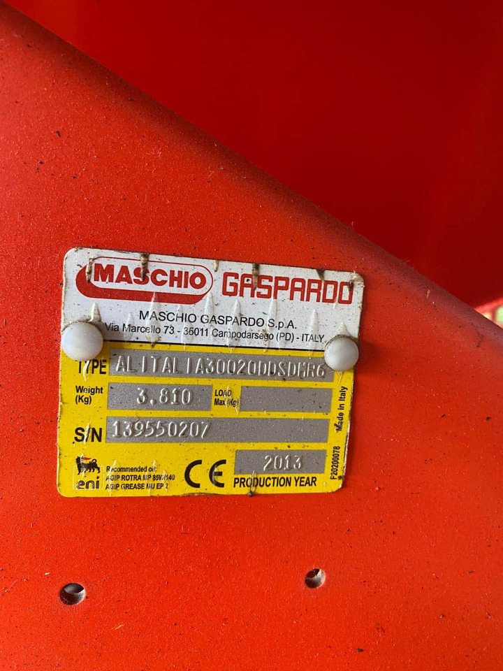 Maschio Alitalia 3mtr drill with 3mtr Power Harrow - Combine seed drill: picture 5 Maschio Alitalia 3mtr drill with 3mtr Power Harrow - Combine seed drill: picture 5