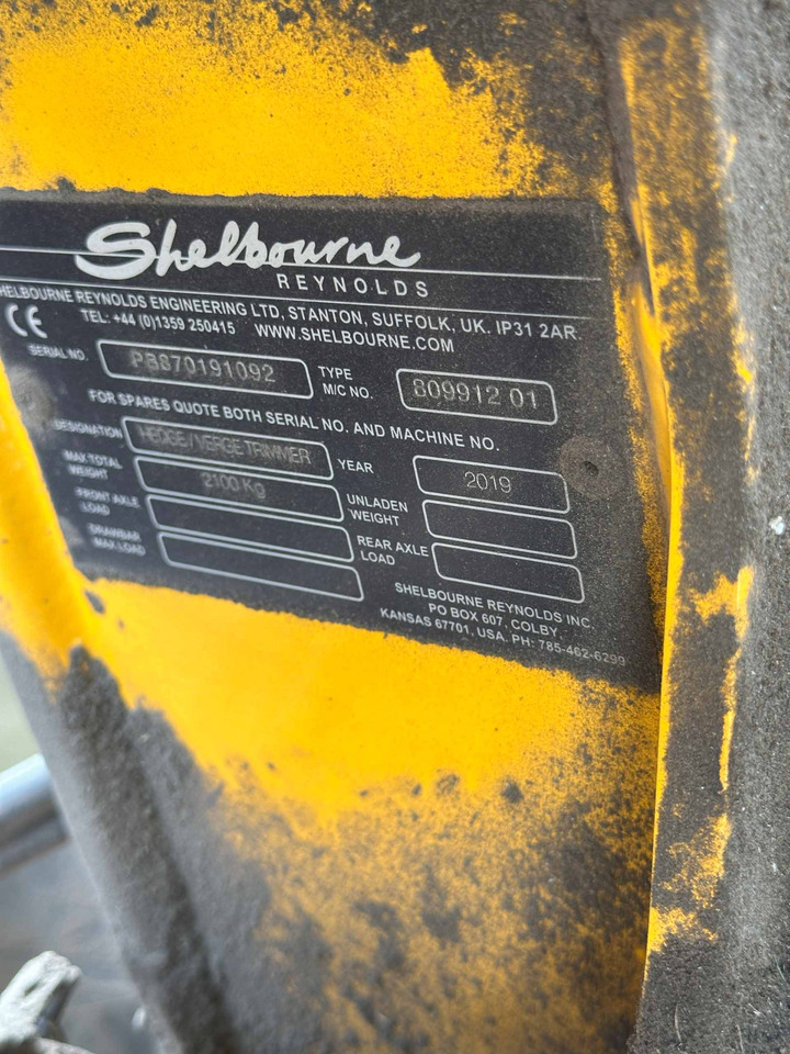Shelbourne Reynolds HD870T - Boom mower: picture 2 Shelbourne Reynolds HD870T - Boom mower: picture 2
