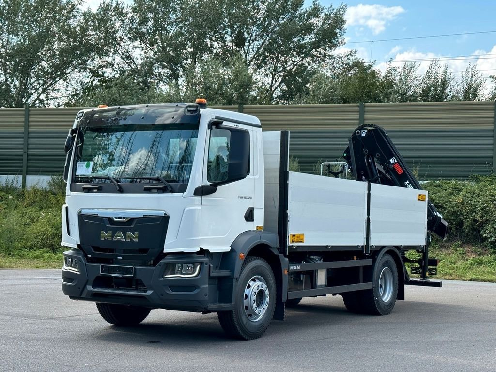 MAN TGM 18.320 4x2 Euro6e Kran Hiab - Crane truck, Dropside/ Flatbed truck: picture 1 MAN TGM 18.320 4x2 Euro6e Kran Hiab - Crane truck, Dropside/ Flatbed truck: picture 1