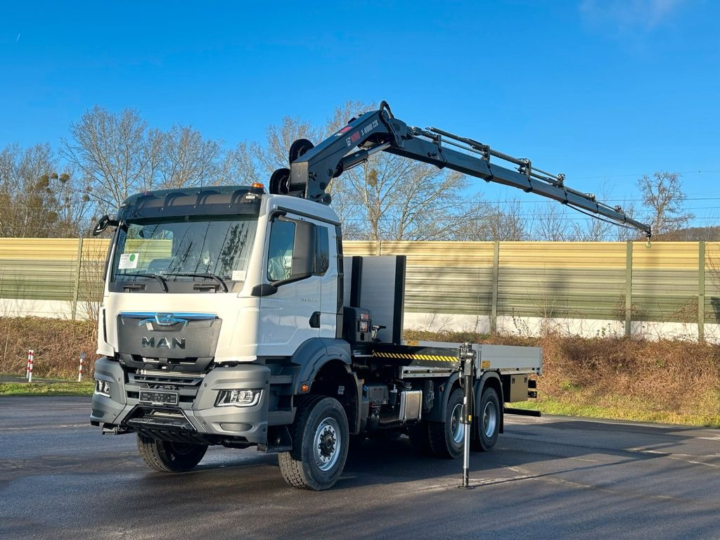 MAN TGS 33.440 6x6 Kran HIAB 228-6 - Dropside/ Flatbed truck, Crane truck: picture 1 MAN TGS 33.440 6x6 Kran HIAB 228-6 - Dropside/ Flatbed truck, Crane truck: picture 1