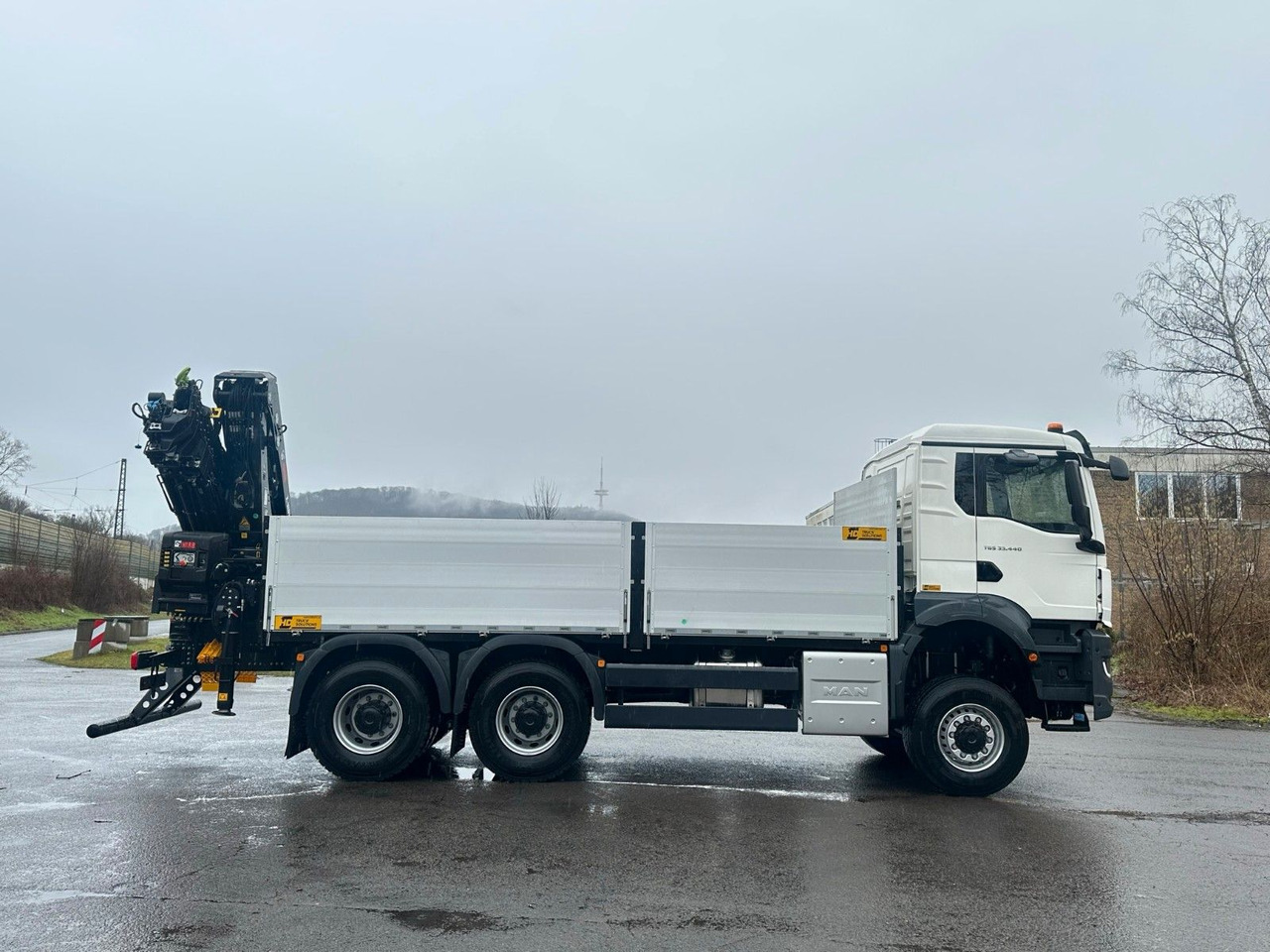 Crane truck MAN TGS 33.440 6x6  Kran  HIAB X-HiPro 302 E 6: picture 9