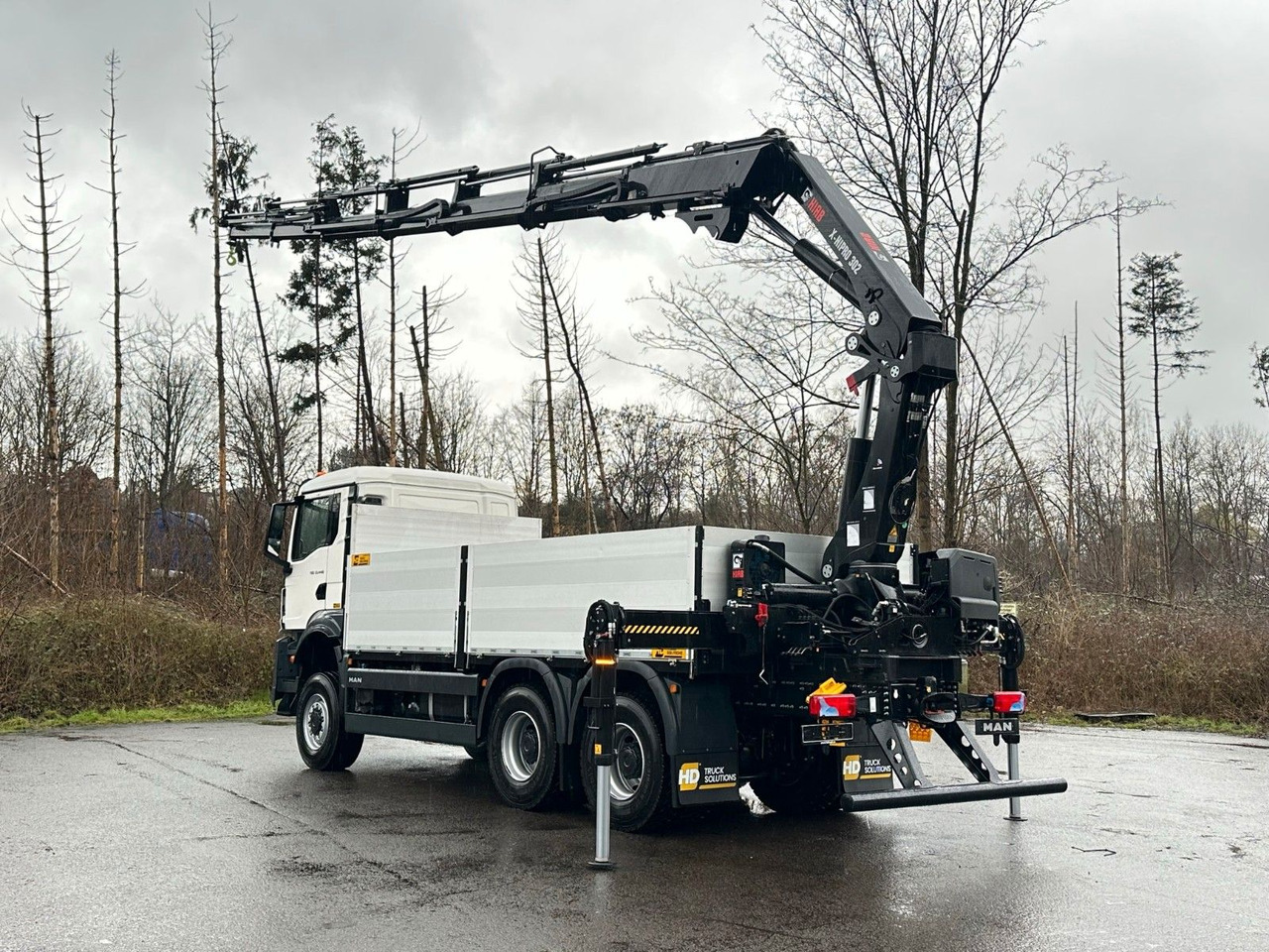 Crane truck MAN TGS 33.440 6x6  Kran  HIAB X-HiPro 302 E 6: picture 11