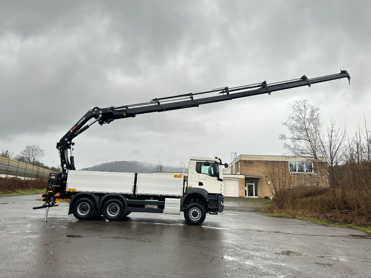 Crane truck MAN TGS 33.440 6x6  Kran  HIAB X-HiPro 302 E 6: picture 14