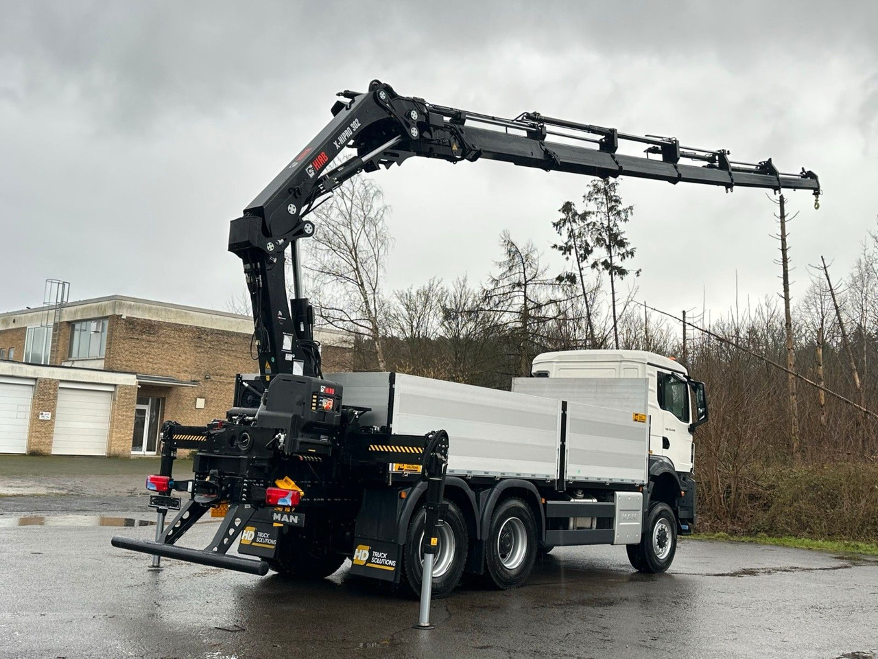 Crane truck MAN TGS 33.440 6x6  Kran  HIAB X-HiPro 302 E 6: picture 12