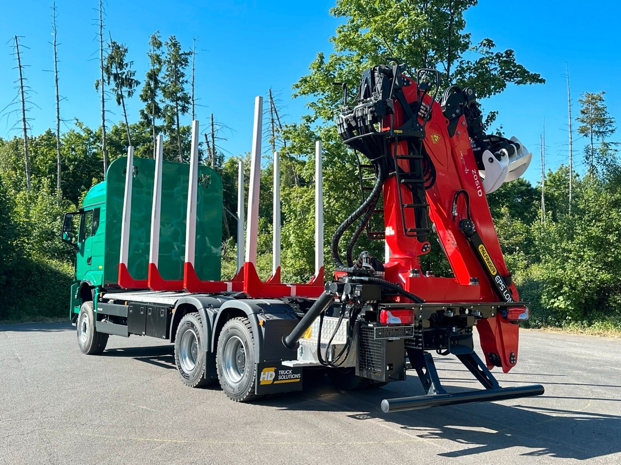 MAN TGS 33.510 6X4 BB Euro6e EPSILON 150Z - Timber truck, Crane truck: picture 4 MAN TGS 33.510 6X4 BB Euro6e EPSILON 150Z - Timber truck, Crane truck: picture 4