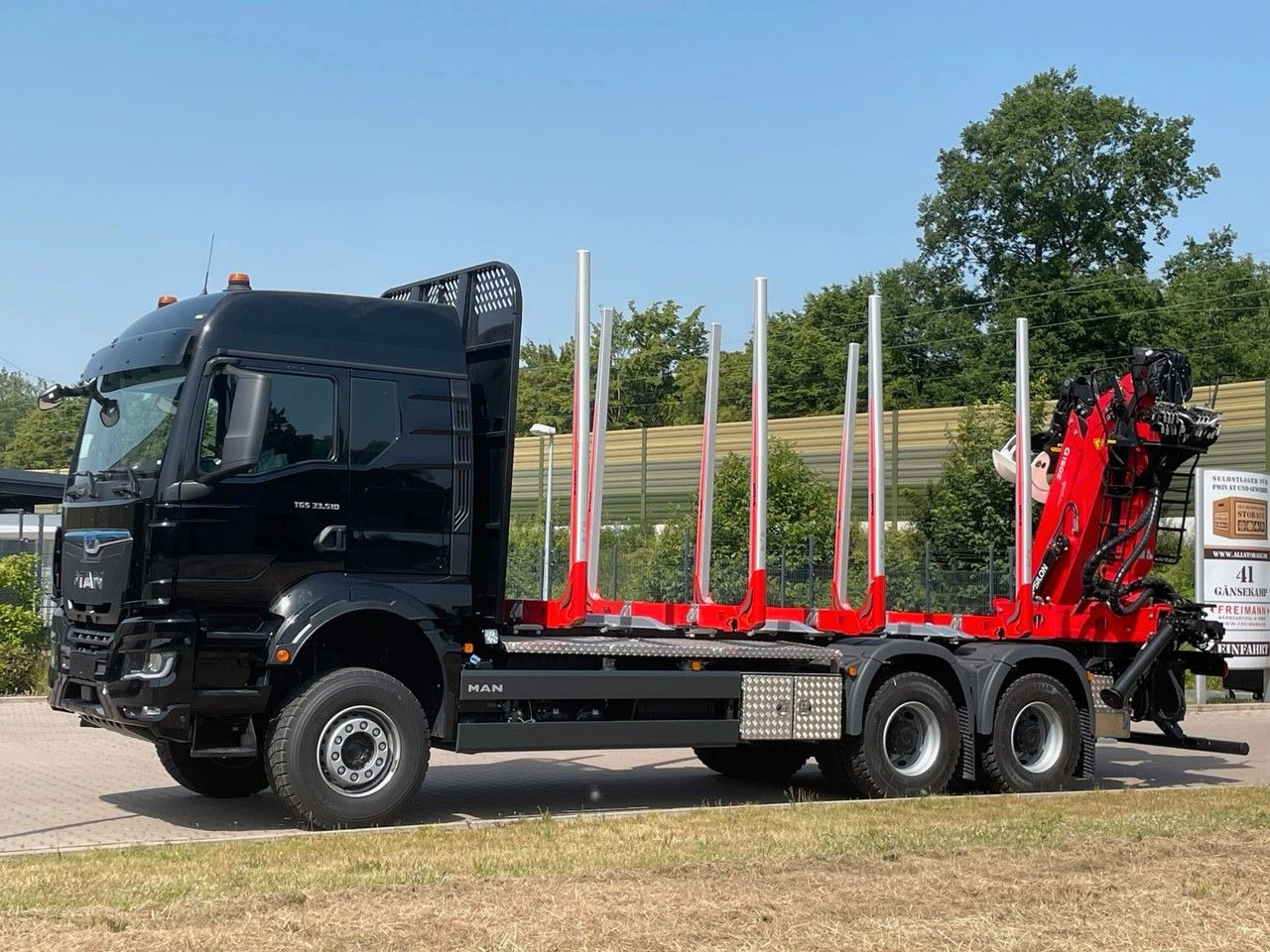 MAN TGS 33.510 6X4 BL Euro6e EPSILON 150Z - Timber truck, Crane truck: picture 3 MAN TGS 33.510 6X4 BL Euro6e EPSILON 150Z - Timber truck, Crane truck: picture 3