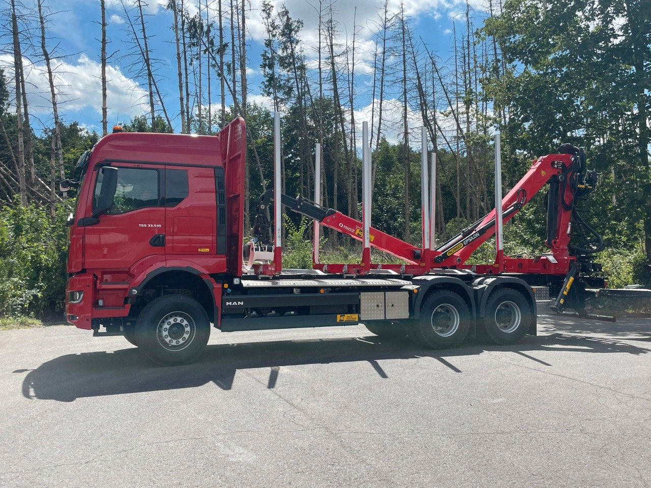 MAN TGS 33.510 6X4 BL Euro6e EPSILON 170Z - Timber truck, Crane truck: picture 5 MAN TGS 33.510 6X4 BL Euro6e EPSILON 170Z - Timber truck, Crane truck: picture 5