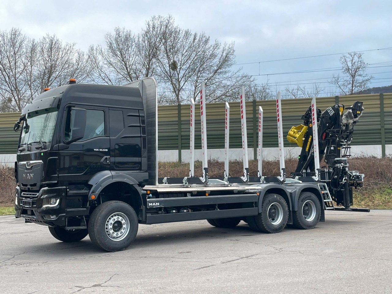 MAN TGS 33.510 6X4 BL Euro6e LogLift 165Z - Timber truck, Crane truck: picture 3 MAN TGS 33.510 6X4 BL Euro6e LogLift 165Z - Timber truck, Crane truck: picture 3