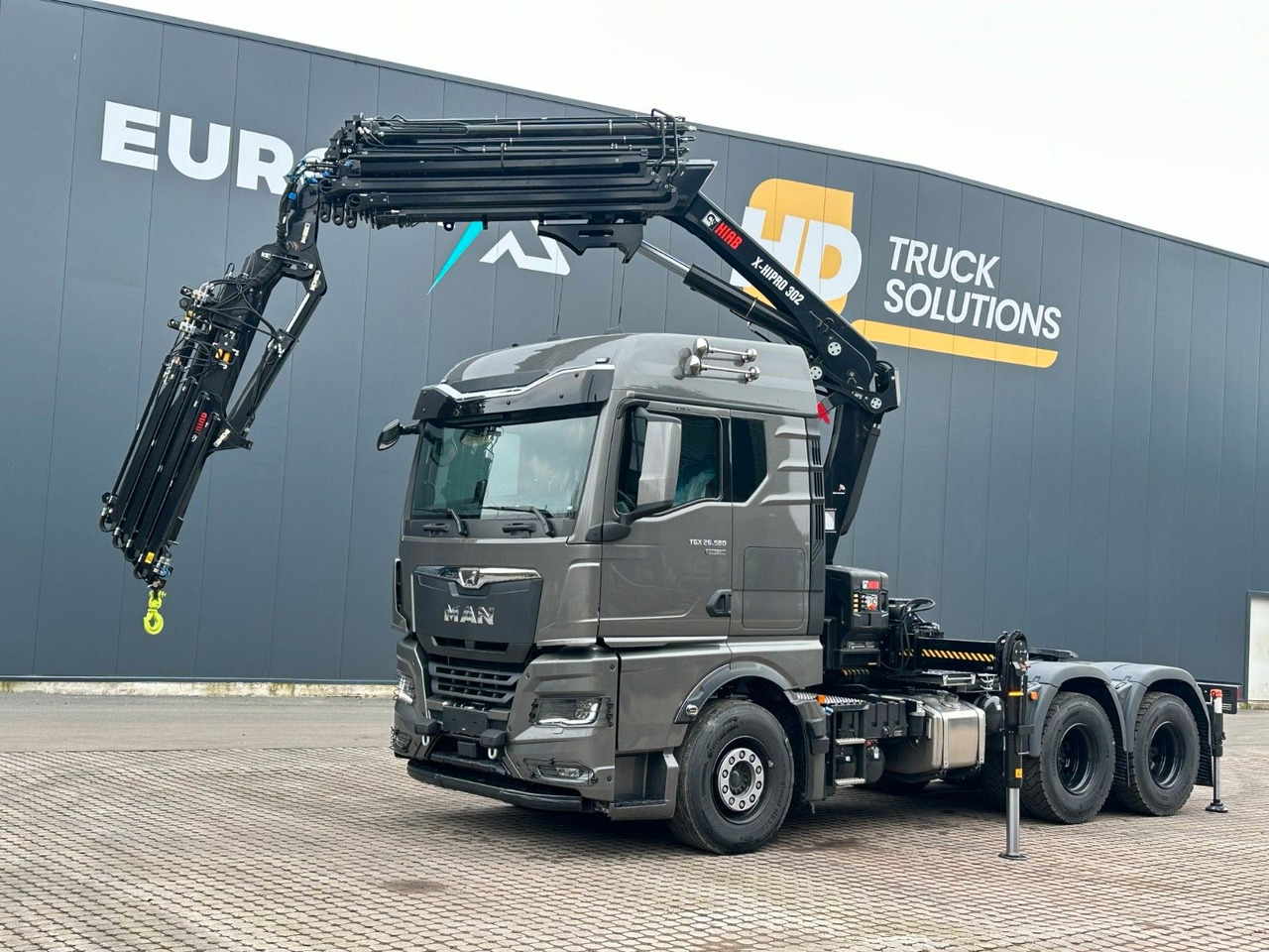 MAN TGX 26.580 6x4 Kran Hiab 302-6 + Jib-4 - Crane truck: picture 1 MAN TGX 26.580 6x4 Kran Hiab 302-6 + Jib-4 - Crane truck: picture 1