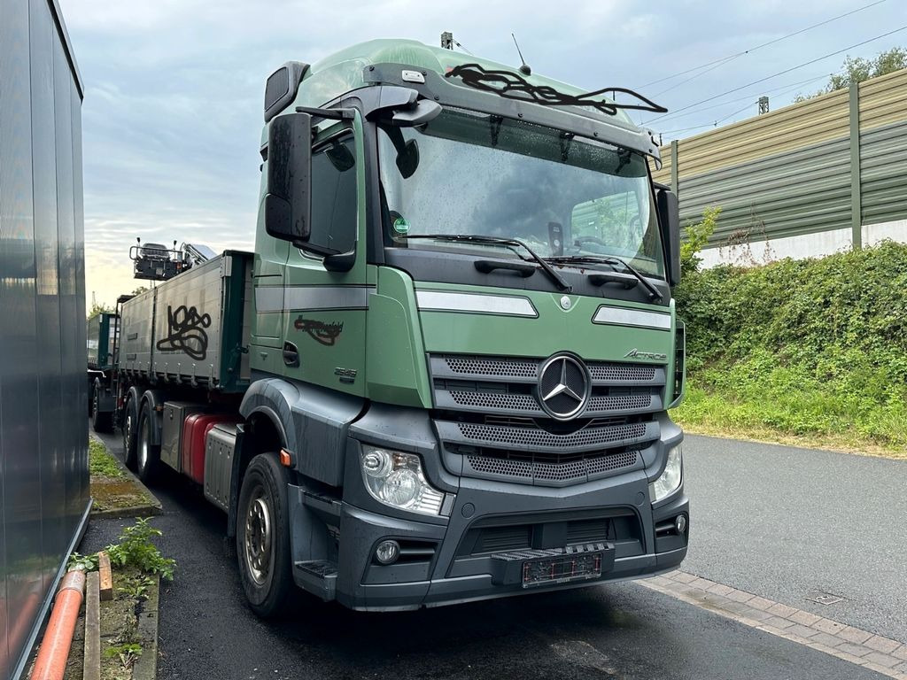 Tipper, Crane truck Mercedes-Benz 2545 6x2 Euro6 2-Seiten-Kipper ATLAS 145 KRAN: picture 12