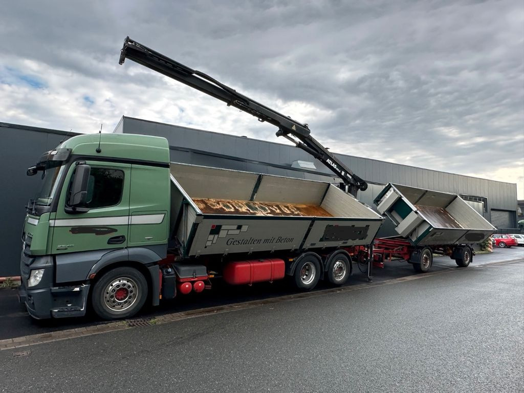 Mercedes-Benz 2545 6x2 Euro6 2-Seiten-Kipper ATLAS 145 KRAN - Tipper, Crane truck: picture 3 Mercedes-Benz 2545 6x2 Euro6 2-Seiten-Kipper ATLAS 145 KRAN - Tipper, Crane truck: picture 3