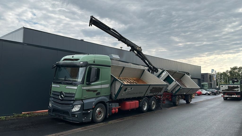 Mercedes-Benz 2545 6x2 Euro6 2-Seiten-Kipper ATLAS 145 KRAN - Tipper, Crane truck: picture 2 Mercedes-Benz 2545 6x2 Euro6 2-Seiten-Kipper ATLAS 145 KRAN - Tipper, Crane truck: picture 2
