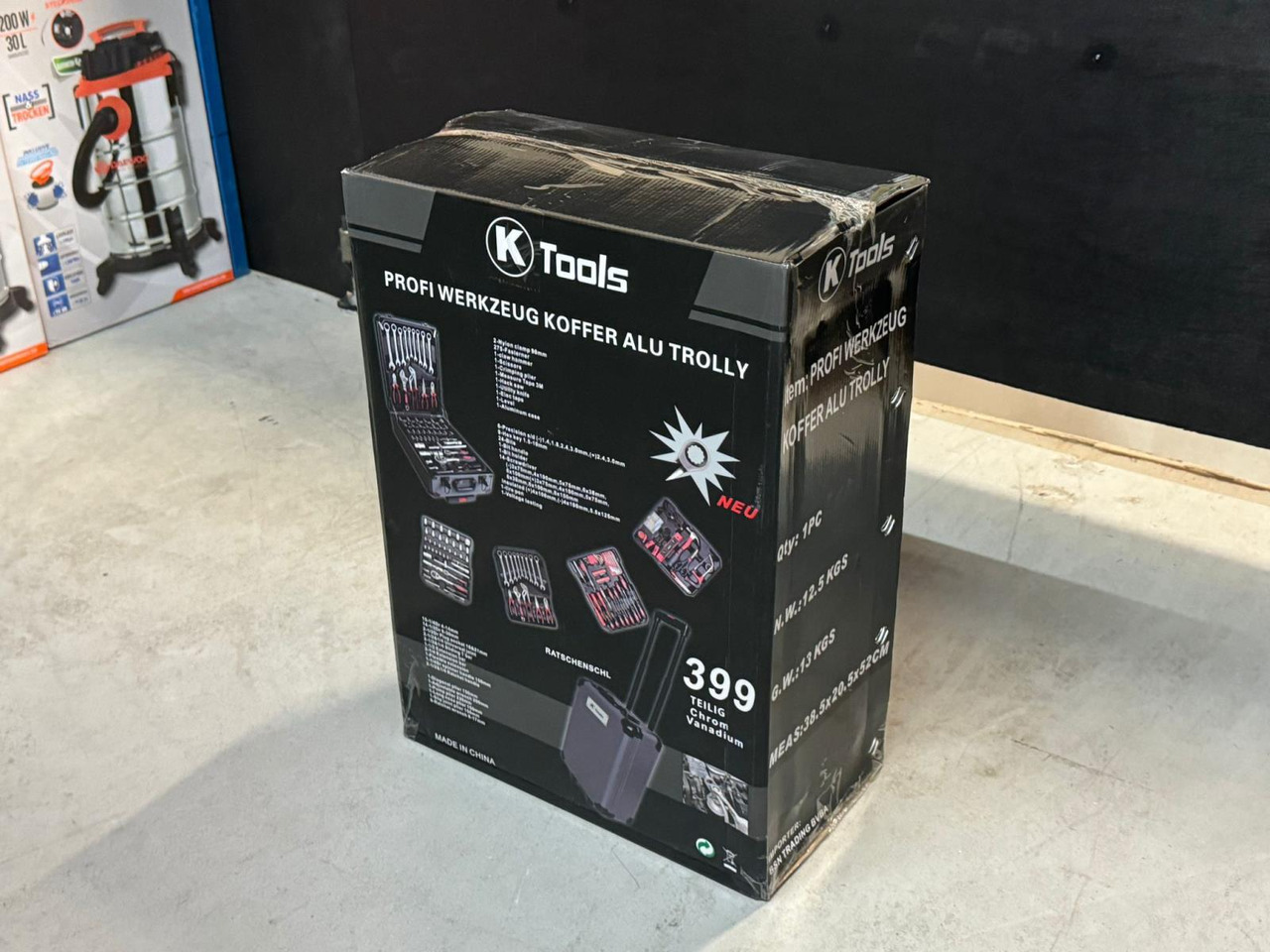 KTools gereedschapskoffer 399PCS - Garage equipment: picture 2 KTools gereedschapskoffer 399PCS - Garage equipment: picture 2
