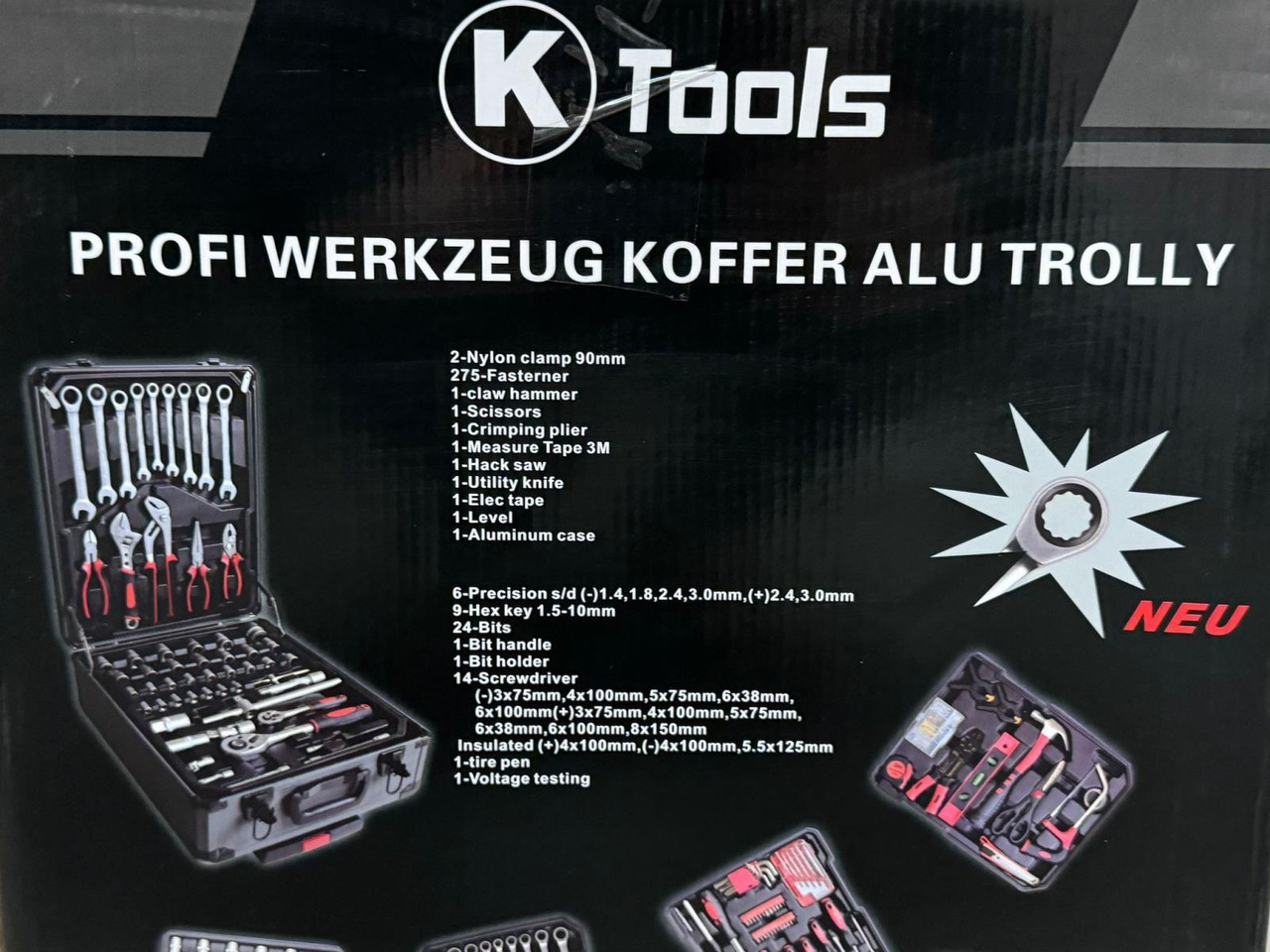 KTools gereedschapskoffer 399PCS - Garage equipment: picture 5 KTools gereedschapskoffer 399PCS - Garage equipment: picture 5