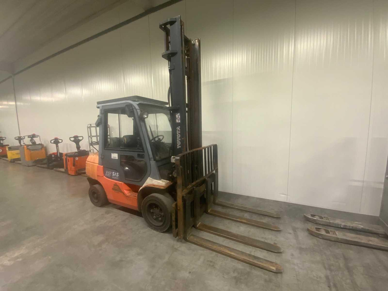 Toyota 02-7FGJF35 - LPG forklift: picture 2 Toyota 02-7FGJF35 - LPG forklift: picture 2
