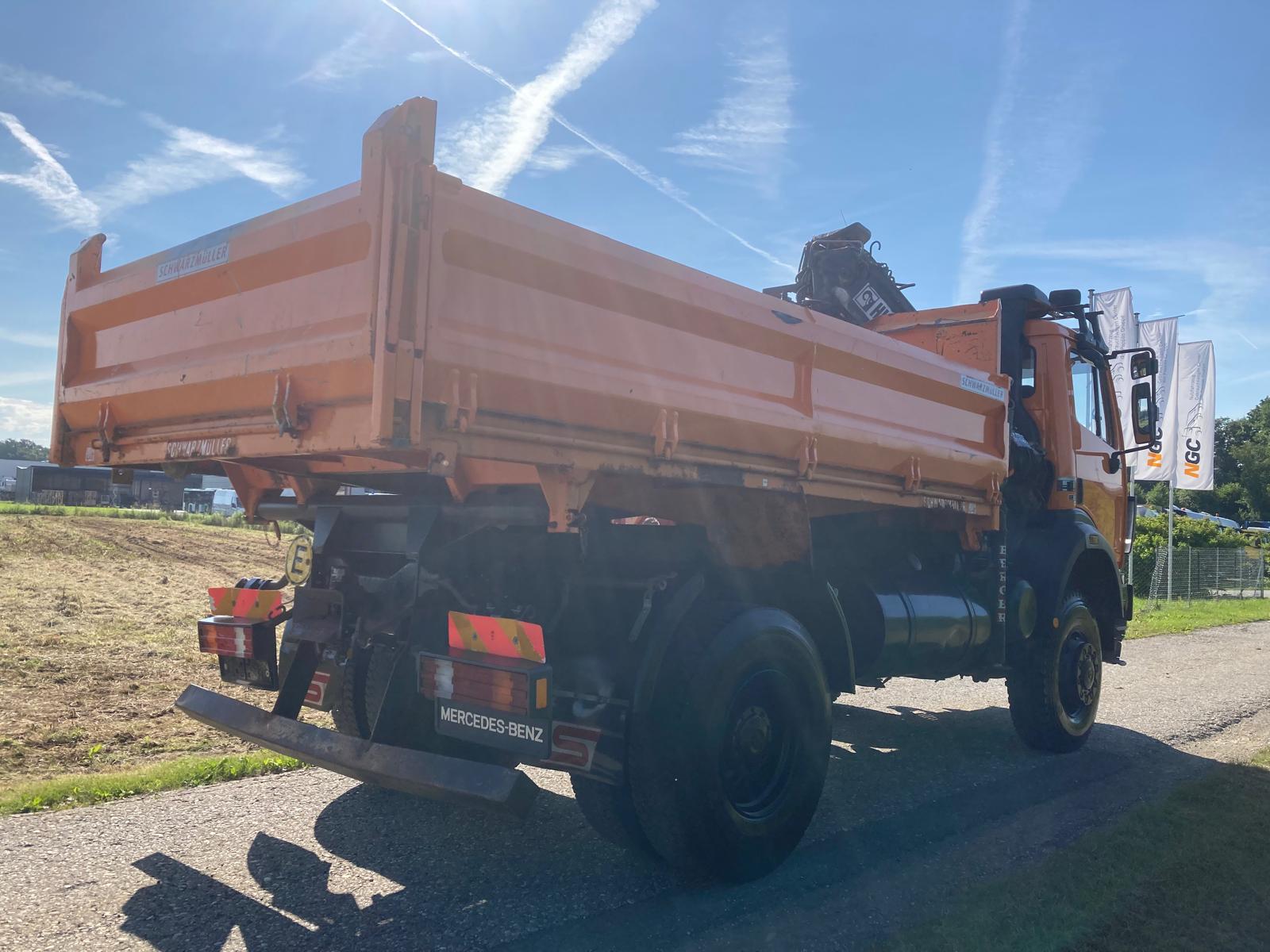 MERCEDES-BENZ SK1838AK - Tipper, Crane truck: picture 2 MERCEDES-BENZ SK1838AK - Tipper, Crane truck: picture 2