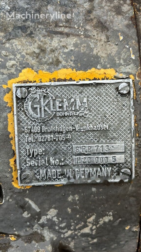Drilling rig Klemm Double Rotary Head: picture 1