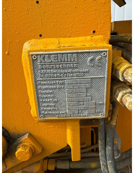Klemm KR 806-3D with Double Rotary Head - Drilling rig: picture 2 Klemm KR 806-3D with Double Rotary Head - Drilling rig: picture 2