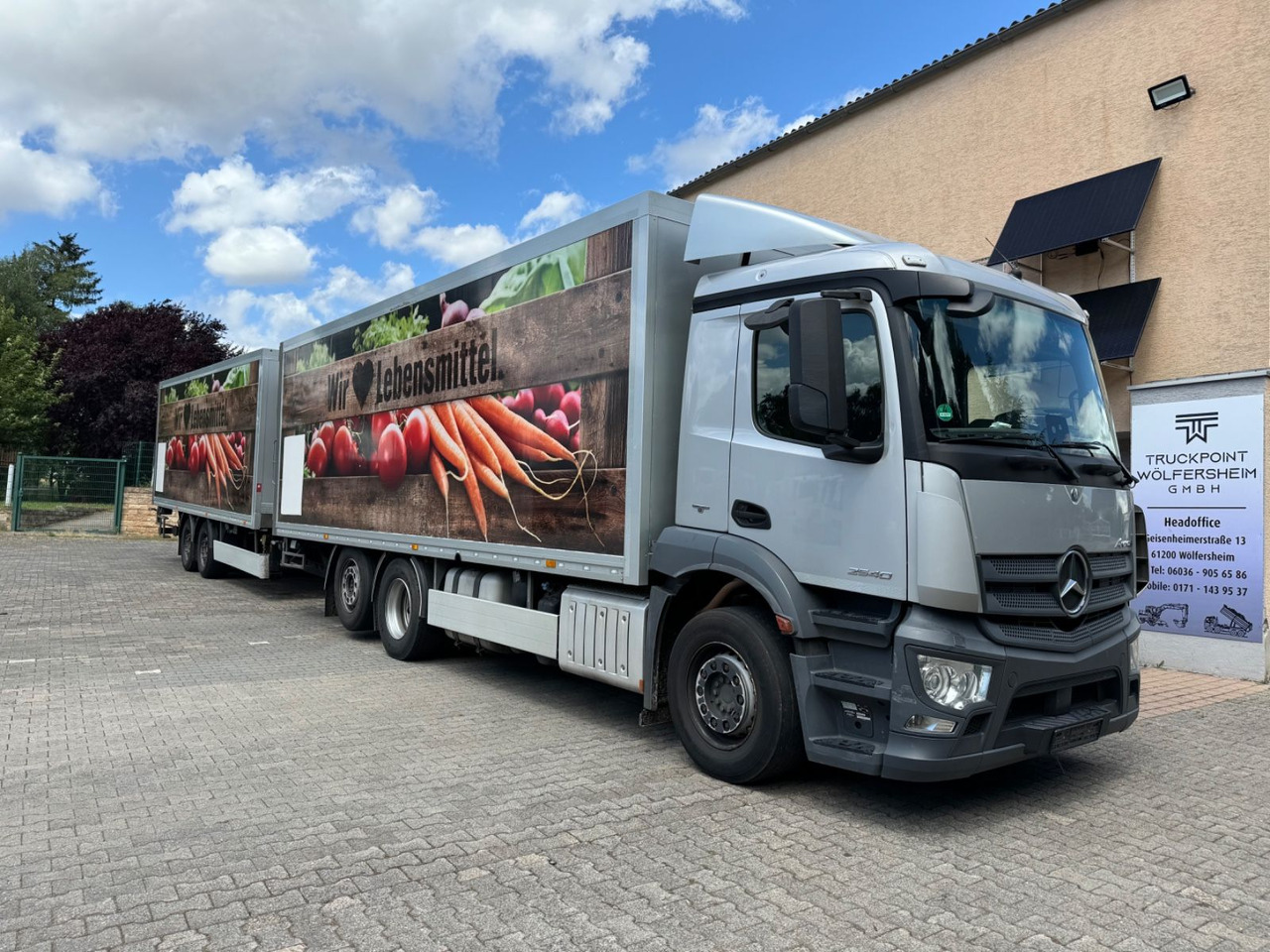 Mercedes-Benz Antos 2540/Durchladbar/2xLBW/Frigoblock/2instock - Refrigerated truck: picture 1 Mercedes-Benz Antos 2540/Durchladbar/2xLBW/Frigoblock/2instock - Refrigerated truck: picture 1