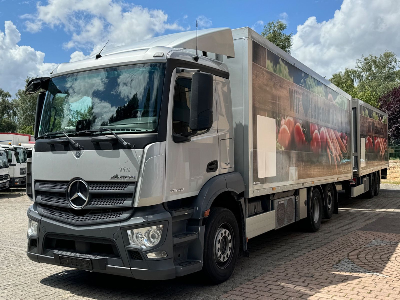 Mercedes-Benz Antos 2540/Durchladbar/Frigoblock/2x LBW/kpl.Zug - Refrigerated truck: picture 2 Mercedes-Benz Antos 2540/Durchladbar/Frigoblock/2x LBW/kpl.Zug - Refrigerated truck: picture 2
