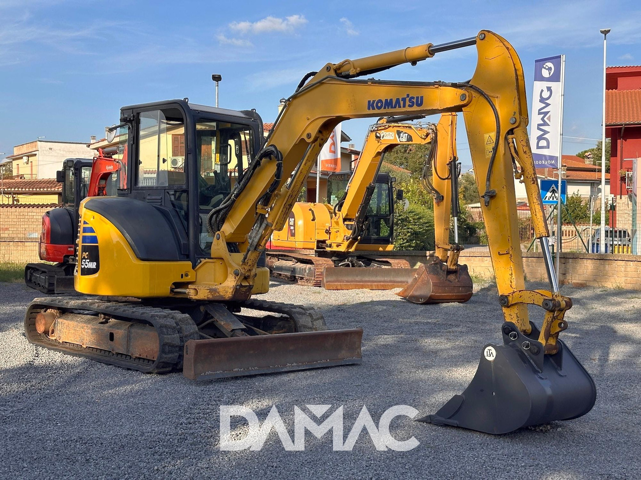KOMATSU PC55MR-3 - Mini excavator: picture 1 KOMATSU PC55MR-3 - Mini excavator: picture 1