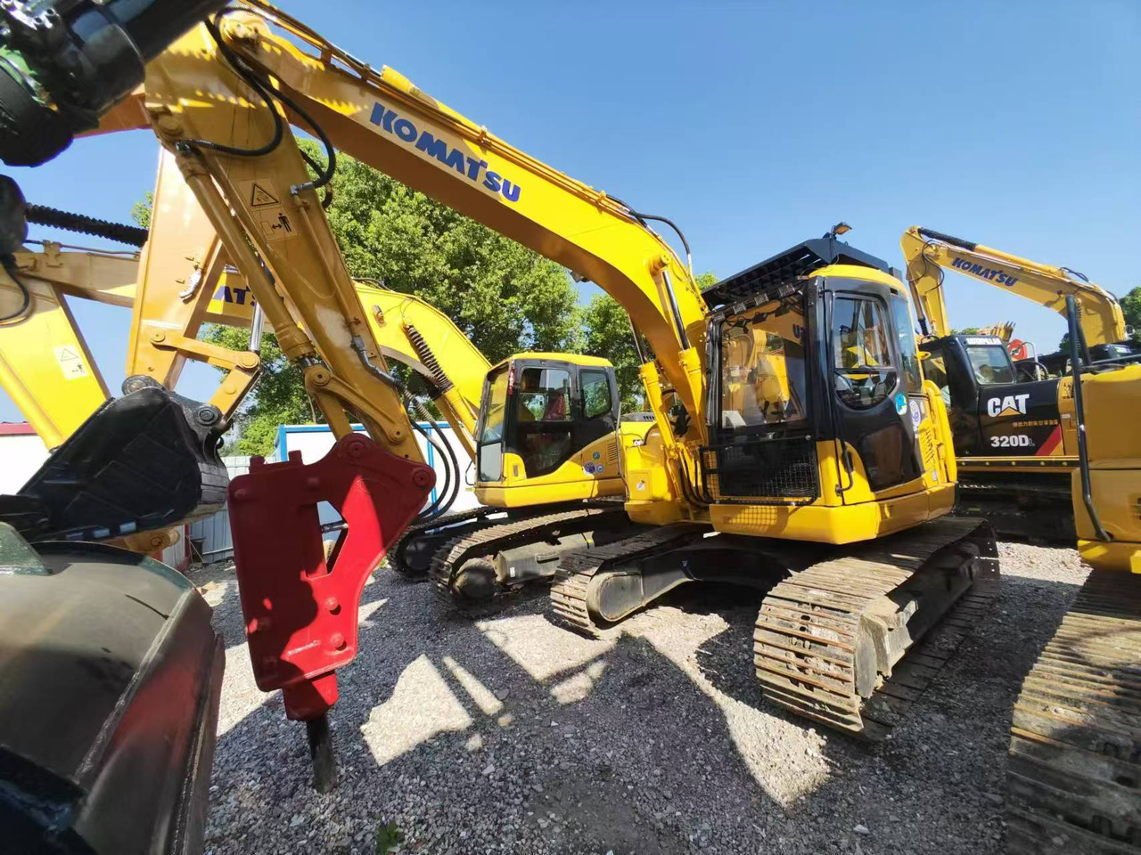 KOMATSU PC138US - Crawler excavator: picture 2 KOMATSU PC138US - Crawler excavator: picture 2
